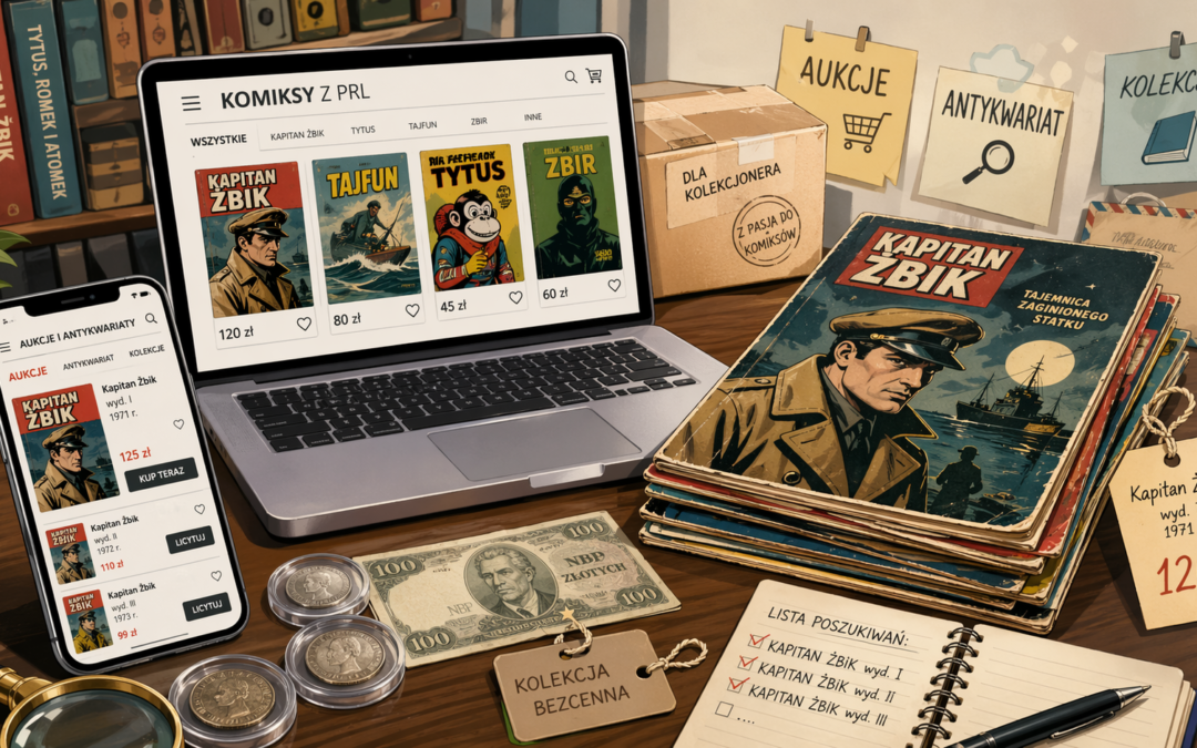Jak zacząć kolekcjonować stare polskie komiksy i nie przepłacić za pierwsze egzemplarze